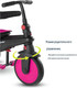 Миниатюра изображения товара Трехколесный велосипед с ручкой Smart Trike STR3 / 5021233 (розовый)