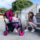 Миниатюра изображения товара Трехколесный велосипед с ручкой Smart Trike STR3 / 5021233 (розовый)