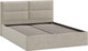 Миниатюра изображения товара Полуторная кровать ТриЯ Глосс универсальная тип 1 140x200 (микровелюр Jercy Cream)