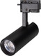 Миниатюра изображения товара Трековый светильник Arlight LGD-GERA-2TR-R55-10W Warm3000 BK 24deg / 025938