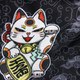 Миниатюра изображения товара Школьный рюкзак Listoff Котик удачи / РК0338