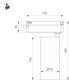 Миниатюра изображения товара Трековый светильник Arlight LGD-GERA-2TR-R74-20W Warm3000 WH 36deg / 055085