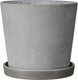 Миниатюра изображения товара Вазон Композит Грэй Конус №2 / КБ-К2-251-22 (1.22л, серый)