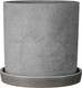 Миниатюра изображения товара Вазон Композит Грэй Цилиндр №2 / КБ-Ц2-251-22 (1.82л, серый)