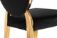 Миниатюра изображения товара Стул Woodville Odda / 11643 (черный/золотой)