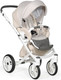 Миниатюра изображения товара Детская универсальная коляска INDIGO Porto 2 в 1 (Po 03, бежевая кожа/бежевый лен)