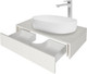 Миниатюра изображения товара Тумба под умывальник ЗОВ Токио Премиум 80 / TP80WWPTOC2 (белый)