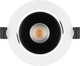 Миниатюра изображения товара Точечный светильник Arlight MS-FORECAST-BUILT-TURN-R102-12W Day4000 WH-BK 32deg / 033659