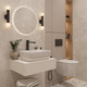 Миниатюра изображения товара Тумба под умывальник ЗОВ Токио Премиум 60 / TP60WWPTOC2 (белый)