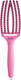 Миниатюра изображения товара Расческа Olivia Garden Fingerbrush Boar & Nylon 2024 Bubble Pink