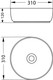 Миниатюра изображения товара Умывальник со смесителем Lauter 21499-31 + Moon 21СK81691C