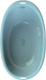 Миниатюра изображения товара Ванночка детская KidPlast Bliss / PL214406 (голубой/темно-голубой)