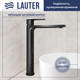 Миниатюра изображения товара Умывальник со смесителем Lauter 21502 + Reef 21CK8678BS