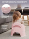 Миниатюра изображения товара Детский горшок KidPlast Leader / PL075302 (розовый/белый)