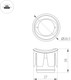 Миниатюра изображения товара Светильник уличный Arlight ALT-LODESTAR-HANDRAIL-R27-1.5W Warm3000 SL / 043668