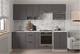 Миниатюра изображения товара Шкаф-стол кухонный Arvento Корнелия Флок-плюс НШ60р без столешницы (графит софт)