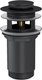 Миниатюра изображения товара Умывальник со смесителем Lauter 21518-1 + Cascade 21СК0655BS с донным клапаном 21190B (черный матовый)