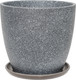 Миниатюра изображения товара Вазон Композит Песок №7 / КБ-Б7-296-22 (13л, серый бутон)