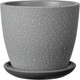 Миниатюра изображения товара Вазон Композит Саванна №4 / КБ-Б4-169-22 (4л, серый бутон)