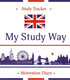 Миниатюра изображения товара Рабочая тетрадь АСТ Дневник My Study Way. Motivation Diary, мягкая обложка
