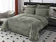 Миниатюра изображения товара Комплект постельного белья с одеялом Sofi de Marko Энрике 7Е / Кт-7Е-Эн10м (хаки)