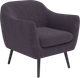 Миниатюра изображения товара Кресло мягкое Rivalli Леннокс (Citar N 04 antracite)
