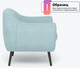 Миниатюра изображения товара Кресло мягкое Rivalli Леннокс (Bali denim)