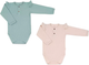 Миниатюра изображения товара Набор боди для малышей Rant Waffy / 5-92 (2шт, Milk/Mint, р.86)