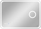 Миниатюра изображения товара Зеркало Maroni Logic LED 1000х700 (с увеличительным зеркалом и часами)
