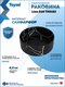 Миниатюра изображения товара Умывальник Teymi Lina D35 / T50183 (мрамор черный матовый)