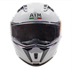 Миниатюра изображения товара Мотошлем AiM JK906 / 906-007-M (M, белый глянец)