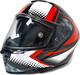Миниатюра изображения товара Мотошлем AiM RH360 / 360-002-M (M, Carbon Battle Red)