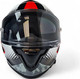 Миниатюра изображения товара Мотошлем AiM RH360 / 360-002-M (M, Carbon Battle Red)