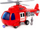 Миниатюра изображения товара Вертолет игрушечный Полесье Импульс пожарный / 61823 (в коробке)