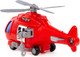 Миниатюра изображения товара Вертолет игрушечный Полесье Импульс пожарный / 61823 (в коробке)