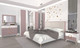 Миниатюра изображения товара Двуспальная кровать ФорестДекоГрупп Никея 160 (пудра)
