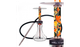 Миниатюра изображения товара Кальян First Hookah X UZI47 Core Mini (черный/оранжевый)