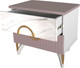 Миниатюра изображения товара Прикроватная тумба ФорестДекоГрупп Никея (пудра)