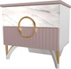 Миниатюра изображения товара Прикроватная тумба ФорестДекоГрупп Никея (пудра)