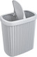 Миниатюра изображения товара Контейнер для мусора Econova Velvet / 435204338 (светло-серый флэк)