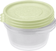 Миниатюра изображения товара Набор контейнеров Бытпласт Арт-Декор / 431154109 (3шт, зеленый)