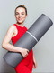Миниатюра изображения товара Коврик для йоги и фитнеса Proiron 1830x660x10 / К18610НСЕ (серый)