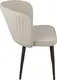Миниатюра изображения товара Стул ТриЯ Боско Dream Beige (черный муар/велюр бежевый)