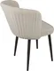 Миниатюра изображения товара Стул ТриЯ Боско Dream Beige (черный муар/велюр бежевый)