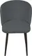 Миниатюра изображения товара Стул ТриЯ Боско Dream Grafit (черный муар/темно-серый)