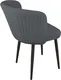 Миниатюра изображения товара Стул ТриЯ Боско Dream Grafit (черный муар/темно-серый)