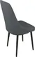Миниатюра изображения товара Стул ТриЯ Данте Dream Grafit (черный муар/темно-серый)
