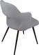 Миниатюра изображения товара Стул ТриЯ Сиэтл Dream Grey (черный муар/серый)