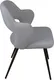 Миниатюра изображения товара Стул ТриЯ Сиэтл Dream Grey (черный муар/серый)