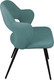 Миниатюра изображения товара Стул ТриЯ Сиэтл Dream Mint (черный муар/бирюзовый)